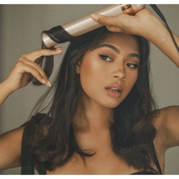 Tyme Iron Original 2-In-1 Hair Curler & Straightener Rosegold - Picture 4 of 7